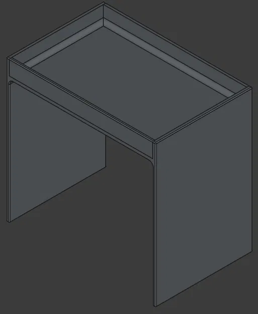 Kệ đơn giản 200mm rộng x 130mm sâu x 90mm cao - Image 1