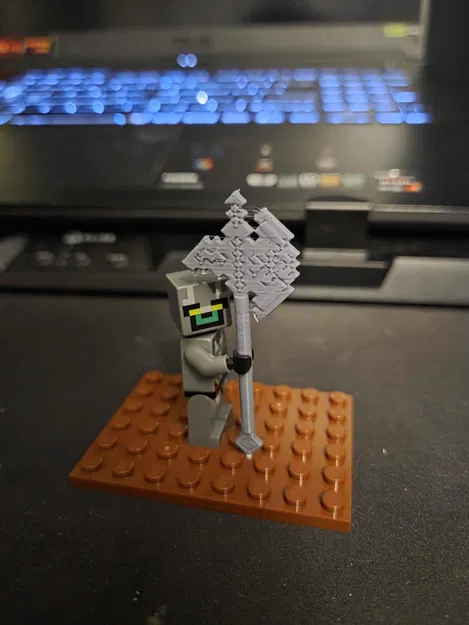 Halberd tương thích LEGO Minecraft - Image 1