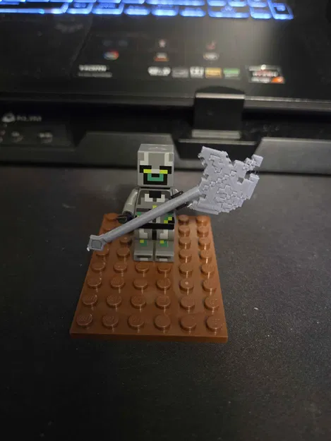 Halberd tương thích LEGO Minecraft - Image 2