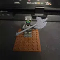 Halberd tương thích LEGO Minecraft - Thumbnail 2
