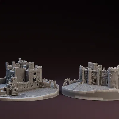 Tàn tích lâu đài: Clifden Castle (Hạt Galway, Ireland)