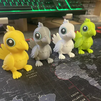 Chú Chim Dễ Thương – FEATHER (cartoon, noAMS)