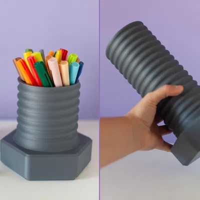 Hộp Đựng Hình Bu Lông (Bolt Shaped Container)