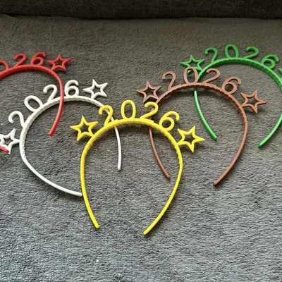 Băng đô Năm Mới 2026 (New Year 2026 Headband)