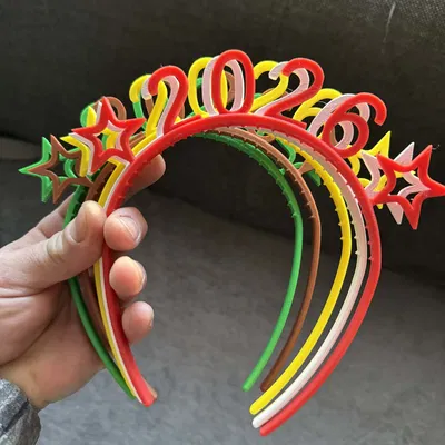 Băng đô Năm Mới 2026 (New Year 2026 Headband)