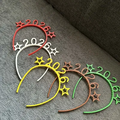 Băng đô Năm Mới 2026 (New Year 2026 Headband)