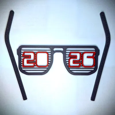 Kính Năm Mới 2026 - Phong Cách Retro