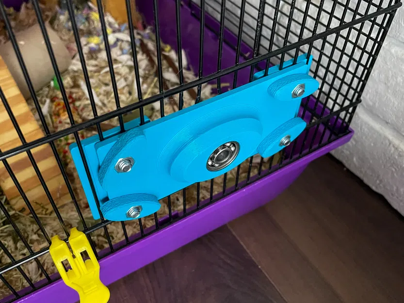 Bánh xe hamster có bearing (Hamster wheel with bearing) - Image 6