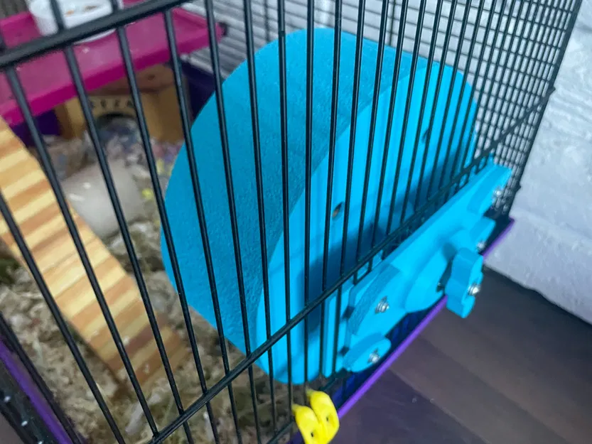 Bánh xe hamster có bearing (Hamster wheel with bearing) - Image 7