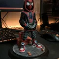 Miles Morales Spider-Man 3D Print - Streetwear Edition (Spider-Verse STL) - Thumbnail 1