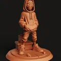 Miles Morales Spider-Man 3D Print - Streetwear Edition (Spider-Verse STL) - Thumbnail 4