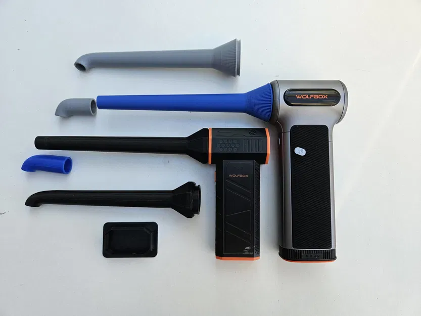 WolfBox AirDuster Long Nozzles – Đầu vòi dài cho MF50/MF200 - Image 1