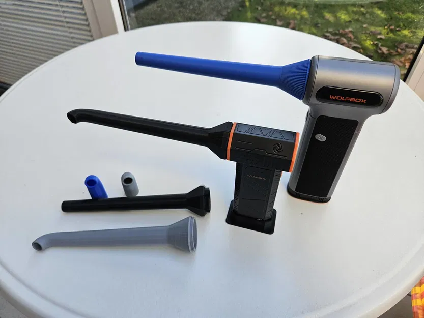 WolfBox AirDuster Long Nozzles – Đầu vòi dài cho MF50/MF200 - Image 2