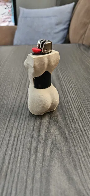 Kẹp bật lửa Bic hình cơ thể nữ (Bic holder) - Image 2