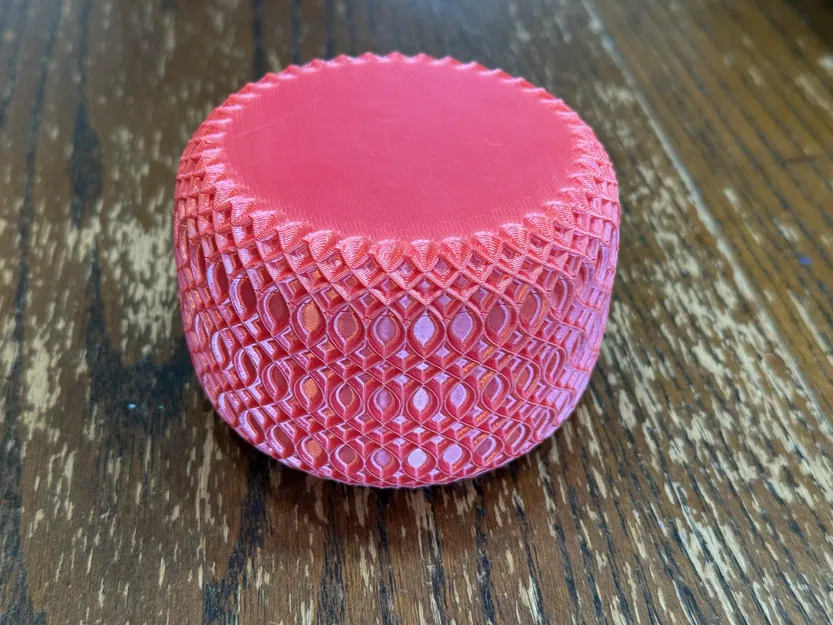 Hộp canister nắp vặn – họa tiết moiré - Image 2