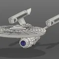 NCC-1701 USS Enterprise Refit - No Supports / Multicolor - Thumbnail 1
