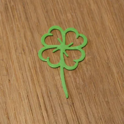 Glücksbringer / Talisman / lucky charms Kleeblatt Herz – Bùa may mắn cỏ 4 lá & trái tim