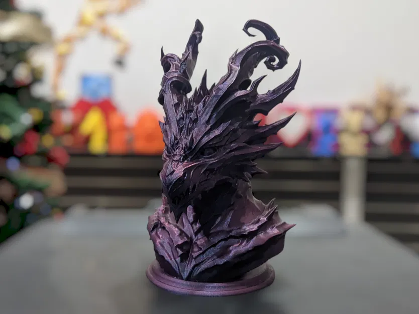 Tượng Bán Thân Rồng Hỗn Mang (Chaos Dragon Bust) - Image 1