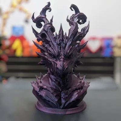Tượng Bán Thân Rồng Hỗn Mang (Chaos Dragon Bust)