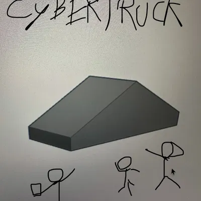 Mô hình Cybertruck mini [2 biến thể mới] (chất lượng rất cao)