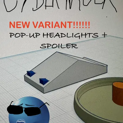 Mô hình Cybertruck mini [2 biến thể mới] (chất lượng rất cao)