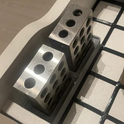 Giá đỡ dựng đứng Gridfinity cho 2x 123 Blocks