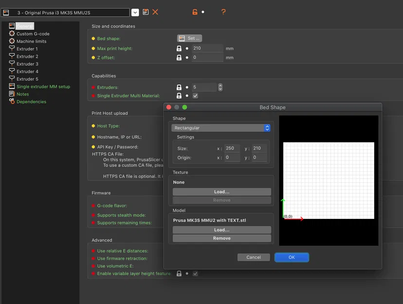 Prusa MK3S MMU2S cho PrusaSlicer - Image 2