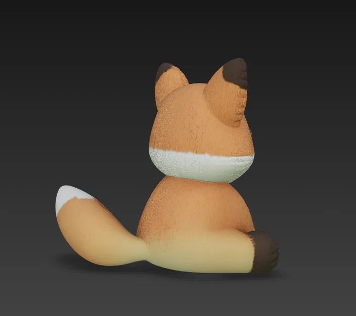 Cáo Đan Len Dễ Thương (Cute Knitted Fox) - Image 5