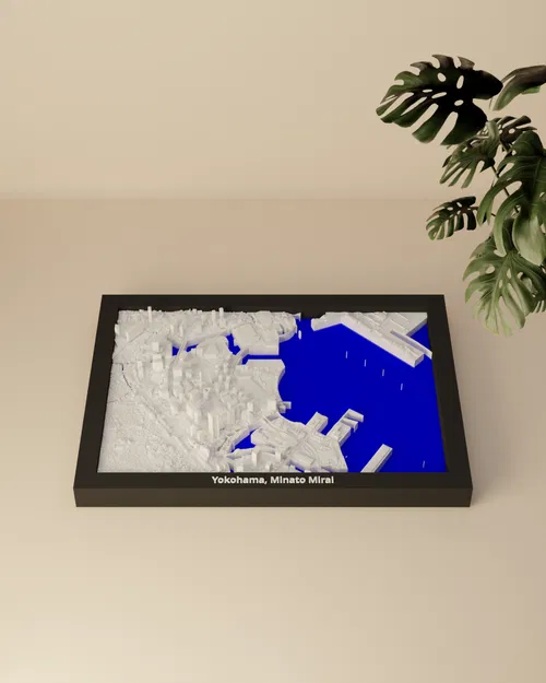 Yokohama, Minato Mirai, Japan - 3D Miniature - Image 3