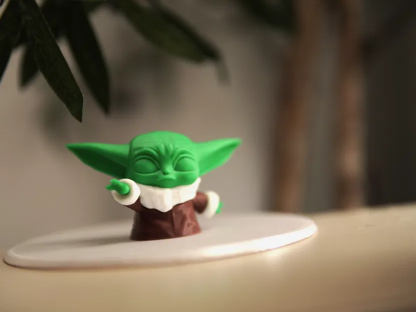 Mini Grogu The Child (The Mandalorian) – Mô hình mini - Image 1