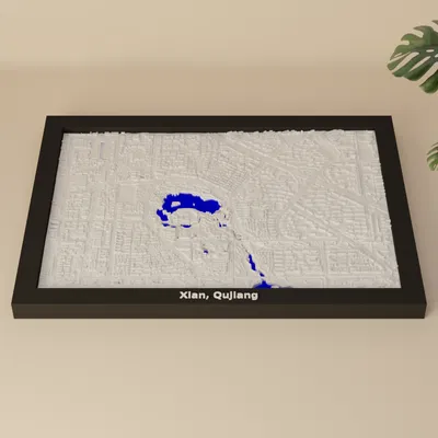 Xian, Qujiang, Trung Quốc - 3D Miniature