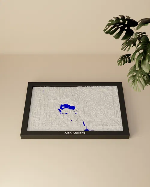 Xian, Qujiang, Trung Quốc - 3D Miniature - Image 3