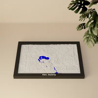 Xian, Qujiang, Trung Quốc - 3D Miniature