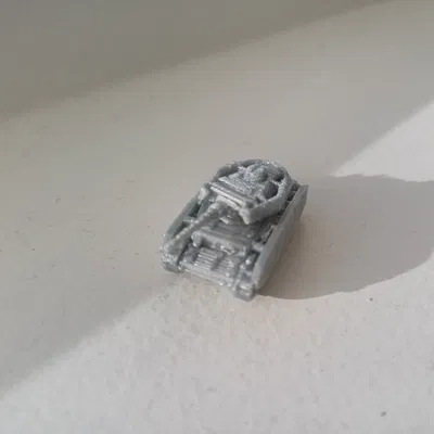 Mô hình Tỉ Lệ 1:200 Xe Tăng Panzer IV g có Giáp Phụ Schurzen