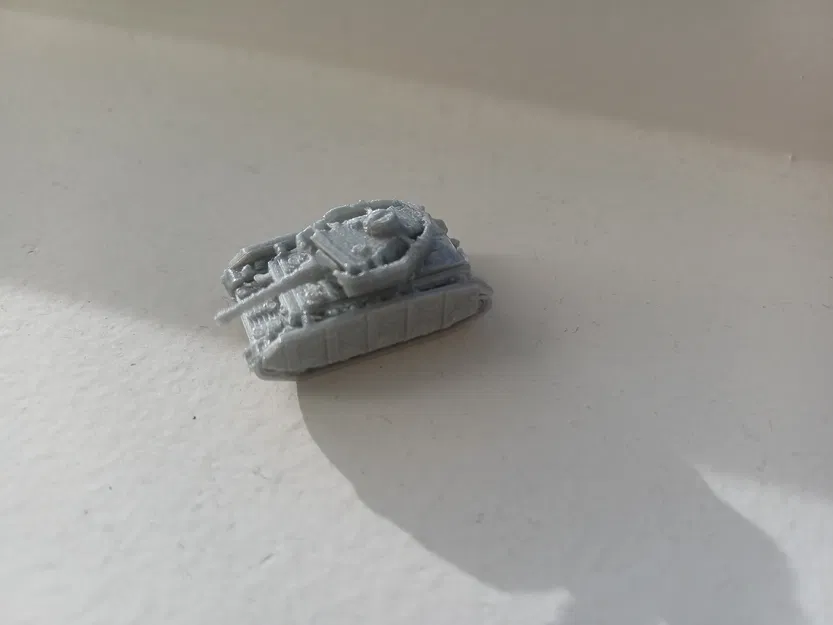 Mô hình Tỉ Lệ 1:200 Xe Tăng Panzer IV g có Giáp Phụ Schurzen - Image 2