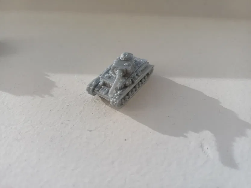 Mô hình xe tăng 1:200 Panzer IV G - Image 1