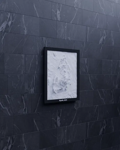 Riyadh, KAFD, Saudi Arabia - 3D Miniature - Image 4