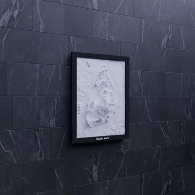 Riyadh, KAFD, Saudi Arabia - 3D Miniature