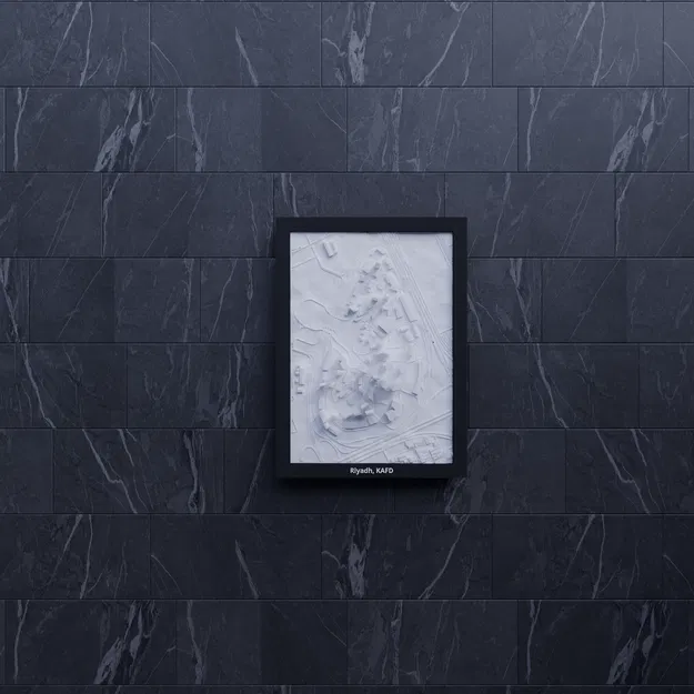 Riyadh, KAFD, Saudi Arabia - 3D Miniature - Image 7