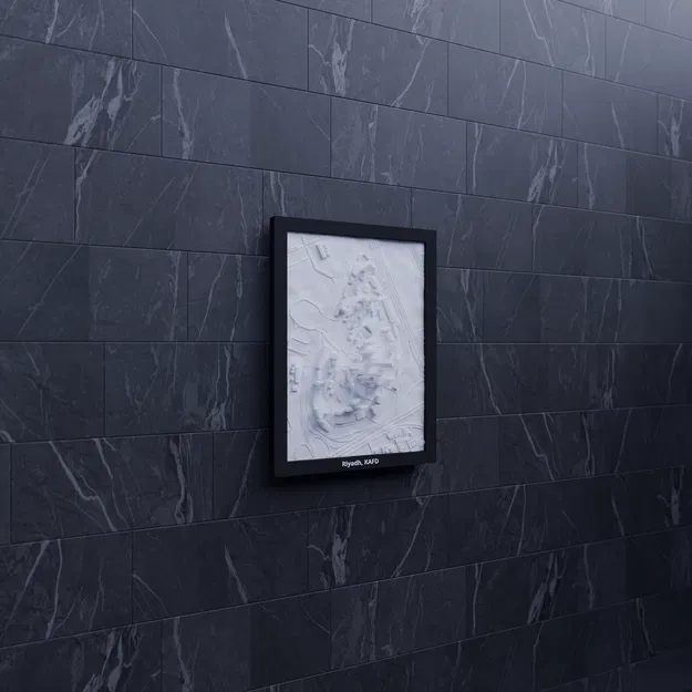 Riyadh, KAFD, Saudi Arabia - 3D Miniature - Image 8