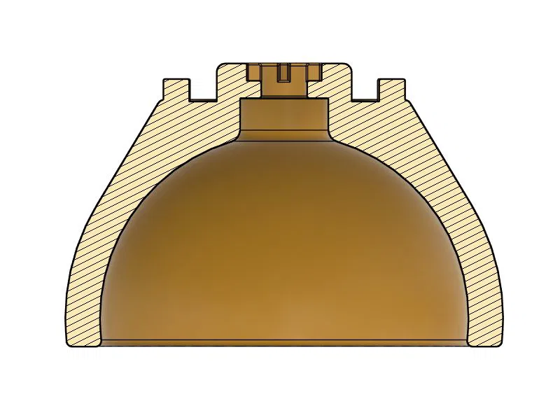 Chân Bóng Tennis cho Elite Sterzo (Elite Sterzo Tennis Ball Feet) - Image 6