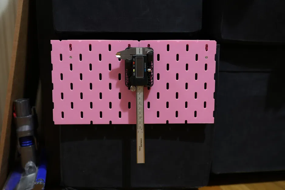 Tấm IKEA Skadis kẹp cho hộp Drona (kèm file STEP!) - Image 2