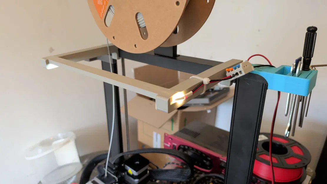 Giá gắn dải LED cho Ender 3 V3 SE - Image 2