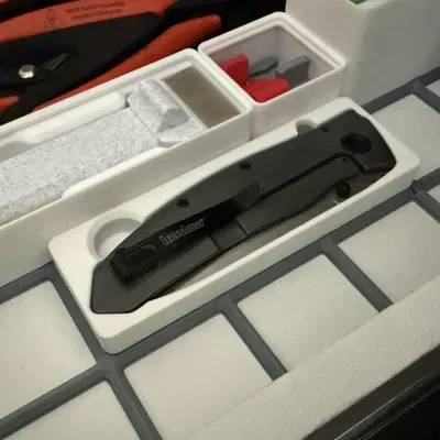 Gridfinity Kershaw Grid – Khay Gridfinity 3x1 cho dao gấp