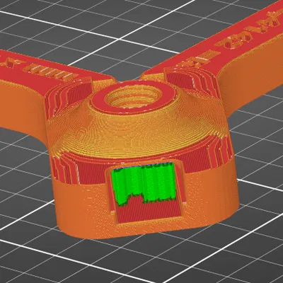 Radius Messvorrichtung (Thiết bị đo bán kính)