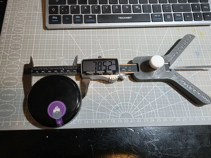 Radius Messvorrichtung (Thiết bị đo bán kính) - Image 3