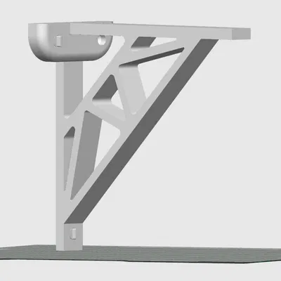 Tay đỡ kệ (Shelve bracket) – Khung space frame chắc chắn