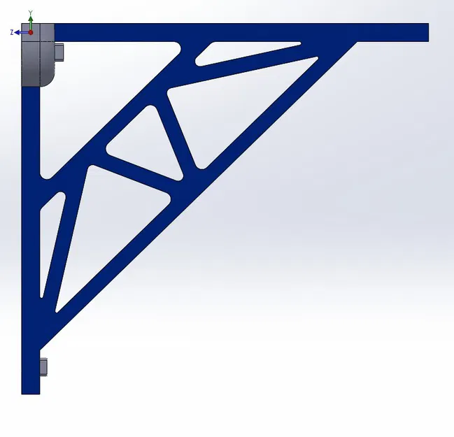 Tay đỡ kệ (Shelve bracket) – Khung space frame chắc chắn - Image 2