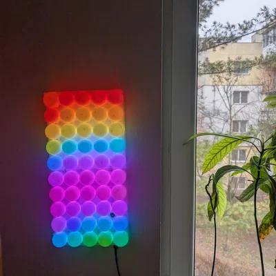 Bảng LED treo tường bóng Ping Pong (Ping Pong Ball LED Wall Panel)