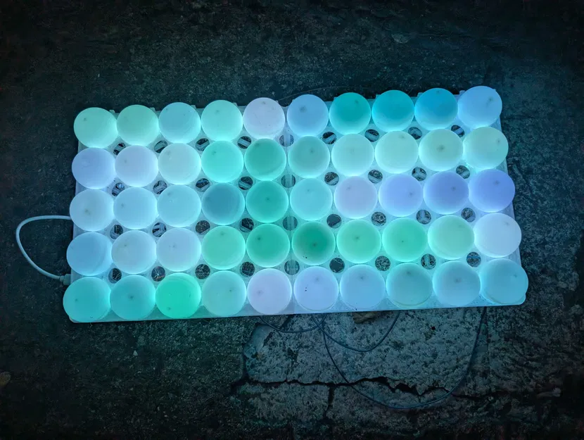 Bảng LED treo tường bóng Ping Pong (Ping Pong Ball LED Wall Panel) - Image 3